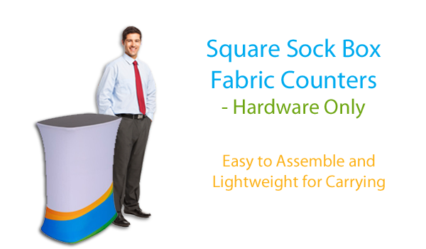 Square Sock Box Counter - Hardware
